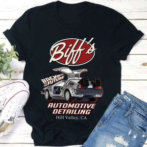 Gildan "Biff’s Back To The Future" Unisex T-Shirt / Black M-2XL